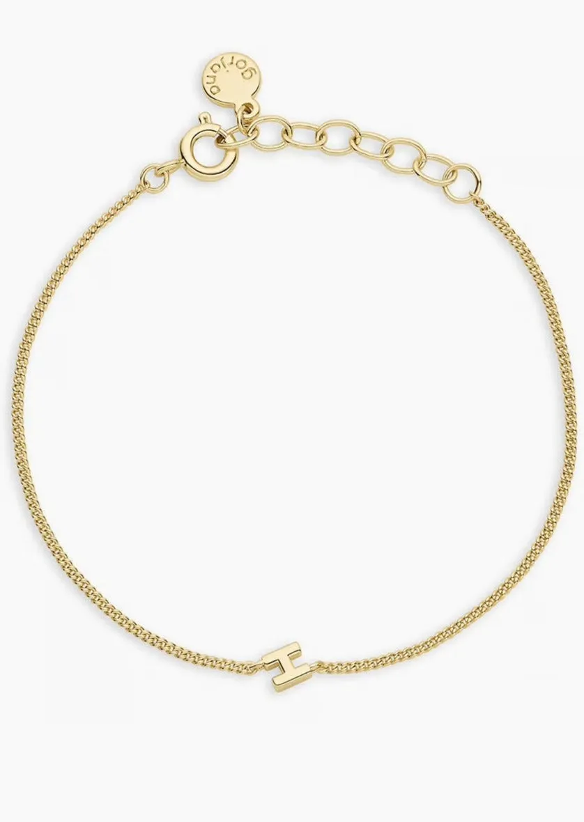 Gorjana Wilder Mini Alphabet Bracelet