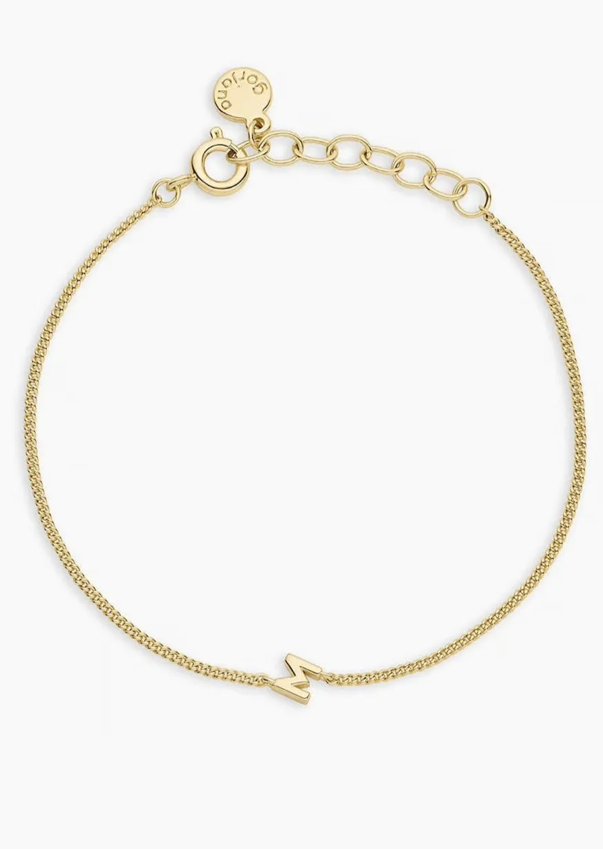 Gorjana Wilder Mini Alphabet Bracelet