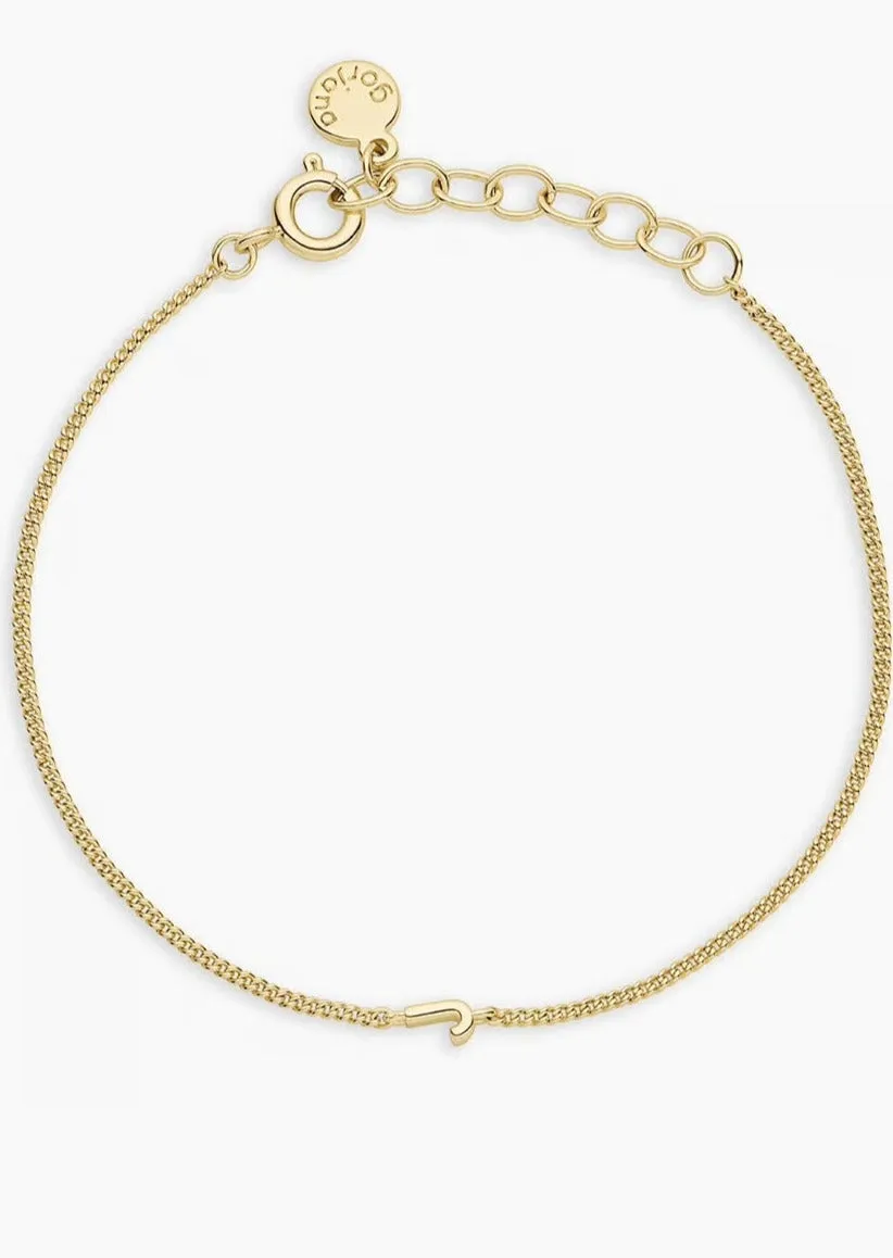Gorjana Wilder Mini Alphabet Bracelet