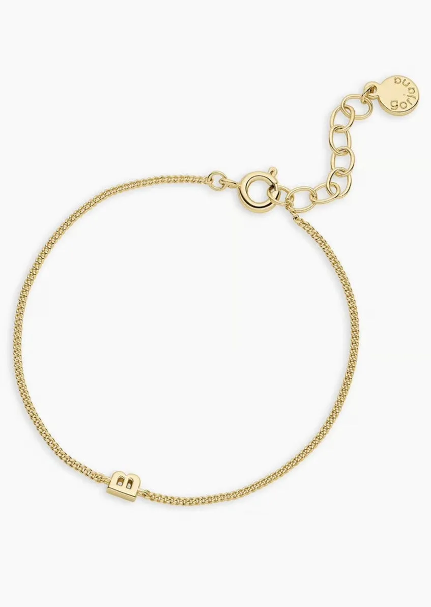 Gorjana Wilder Mini Alphabet Bracelet