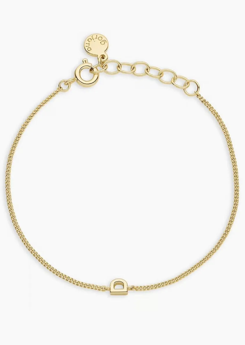 Gorjana Wilder Mini Alphabet Bracelet