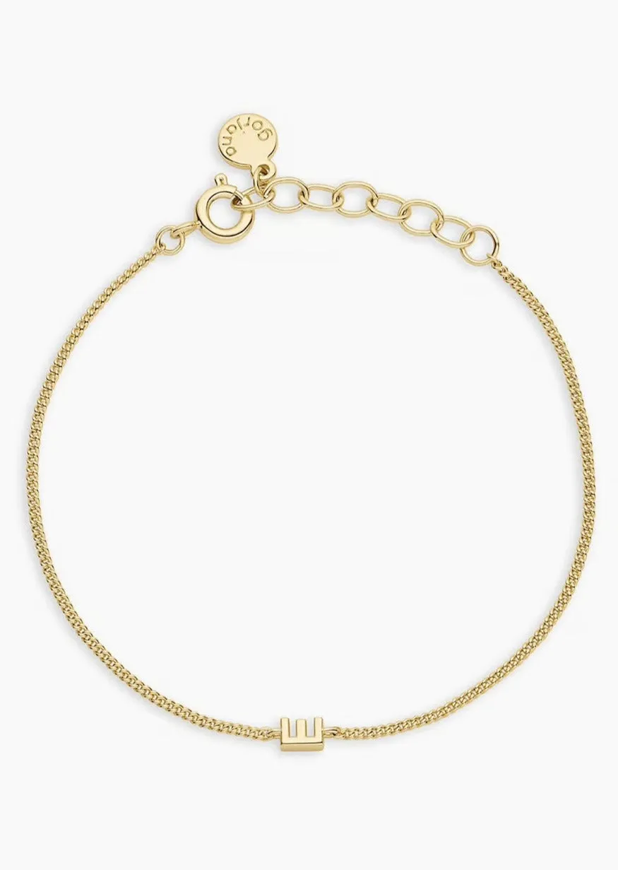 Gorjana Wilder Mini Alphabet Bracelet