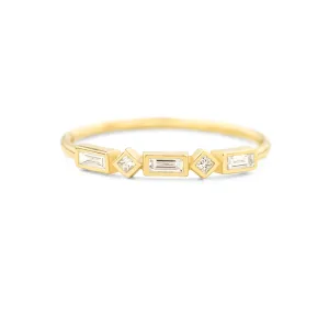 Grace Baguette Diamond Band