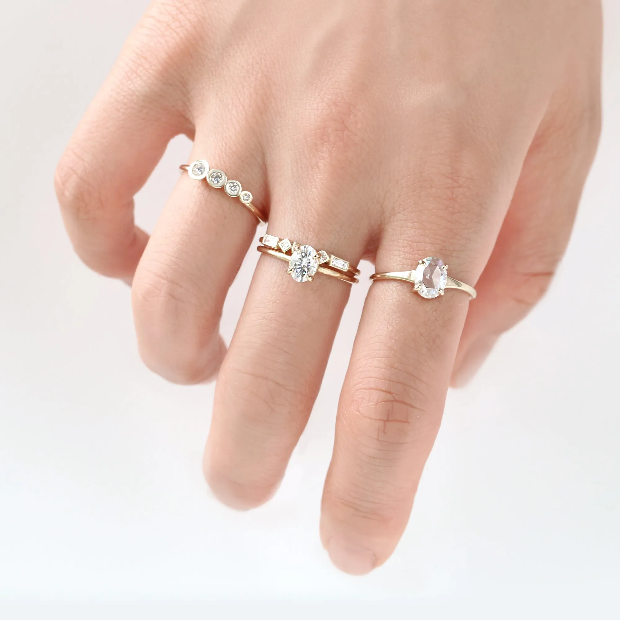 Grace Baguette Diamond Band