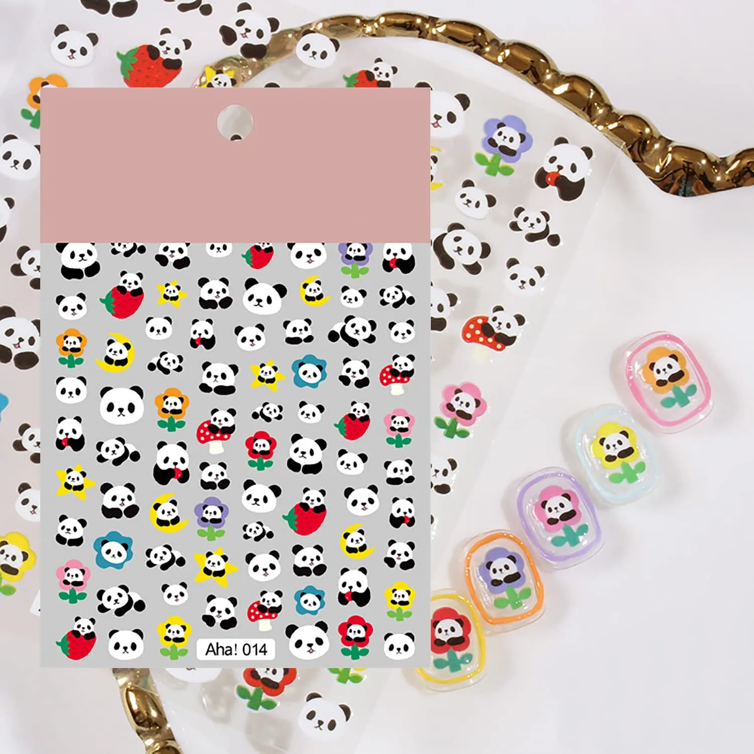 Graffiti Fun Nail Art Stickers Abstract Smiling Face Nail Decals 3D Self-Adhesive Fashion Trend Charm Yellow Twisted Smiling Face Nail Design Nail DIY Decoration for Women Girls Kids 1Pcs