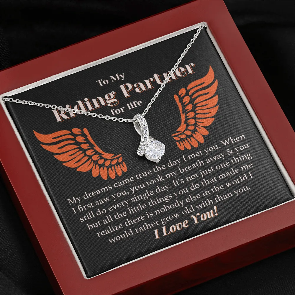 Grow Old Together Forever Love Necklace