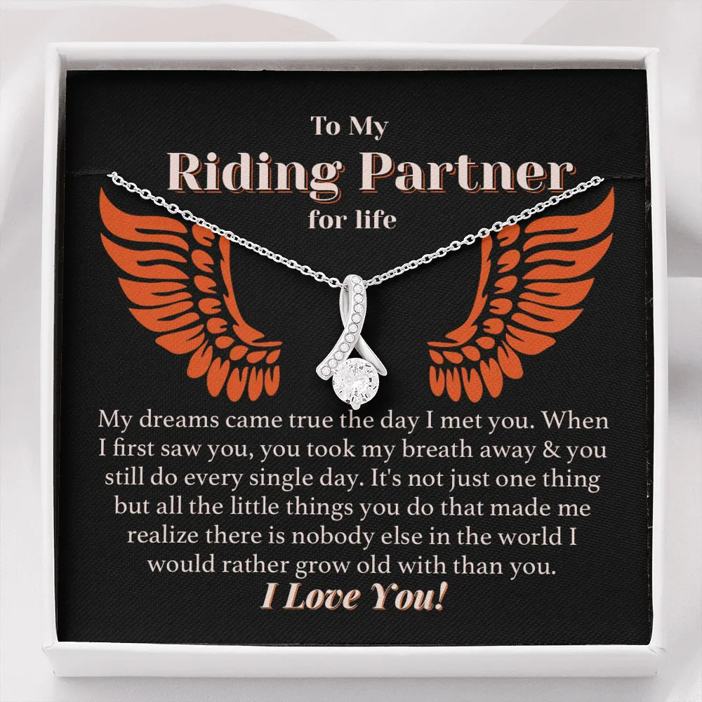Grow Old Together Forever Love Necklace
