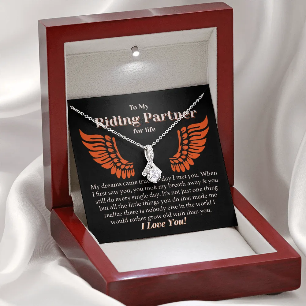 Grow Old Together Forever Love Necklace