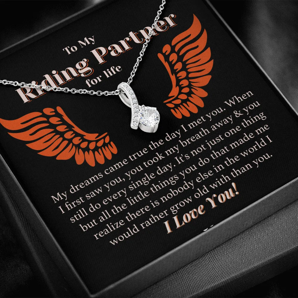 Grow Old Together Forever Love Necklace