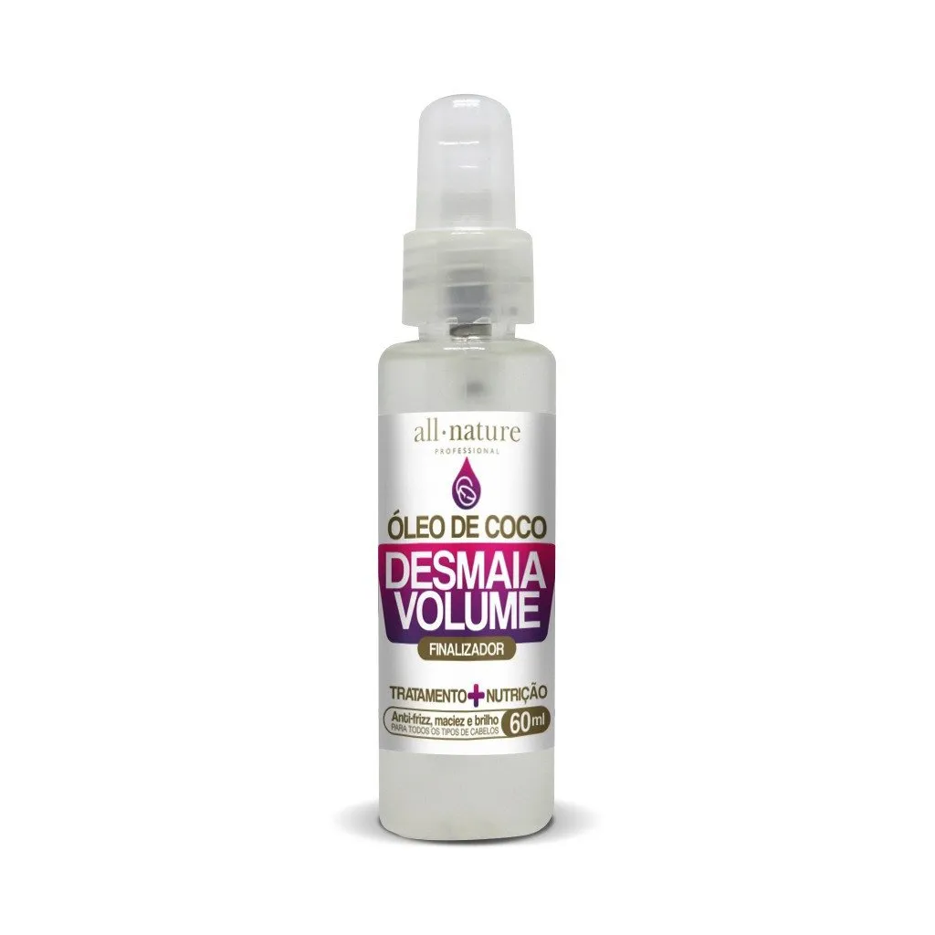 Hair Faints Desmaia Volume Coconut Oil Nourishing Treatment 60ml - All Nature