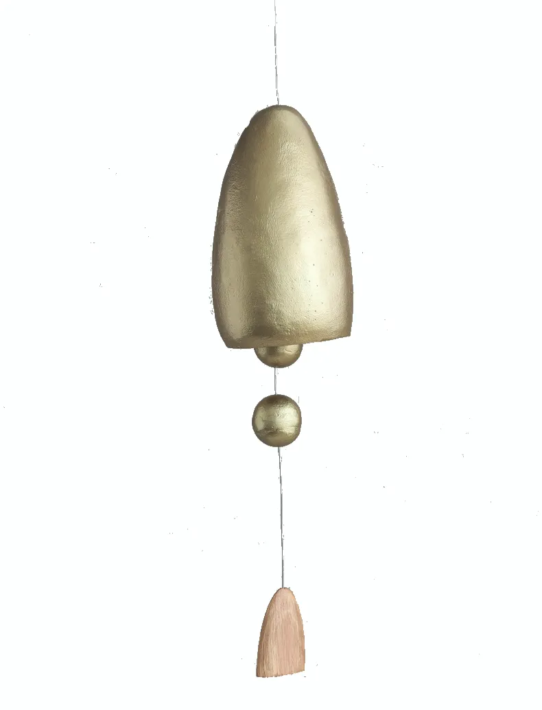 HANGING ANTIQUE BRASS BELL