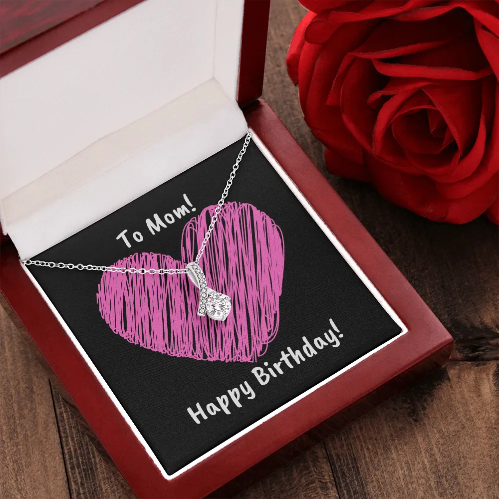 Happy Birthday to My Special Mom Alluring Beauty Necklace