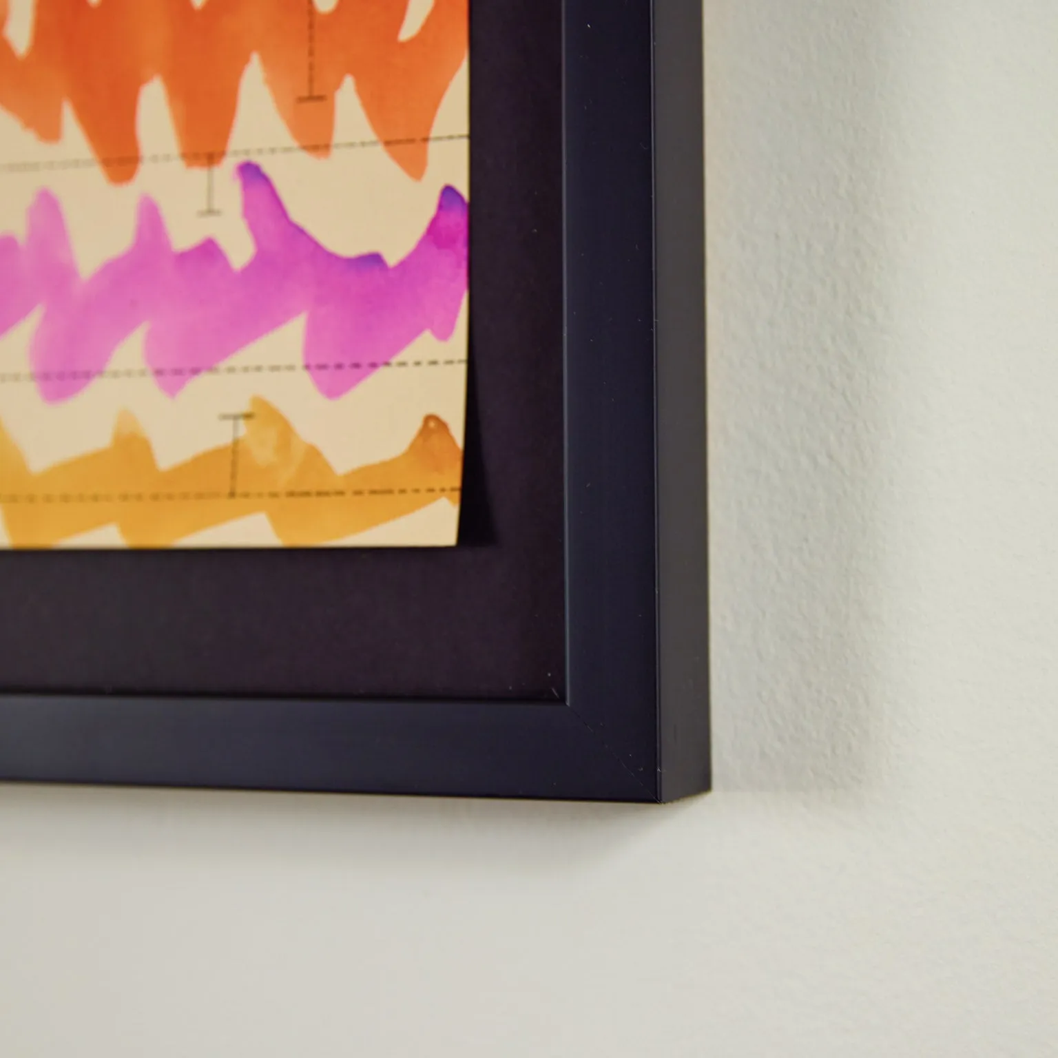 HAROLD TOWN "CAGED CLOUD SCORE" WATERCOLOR, 1973