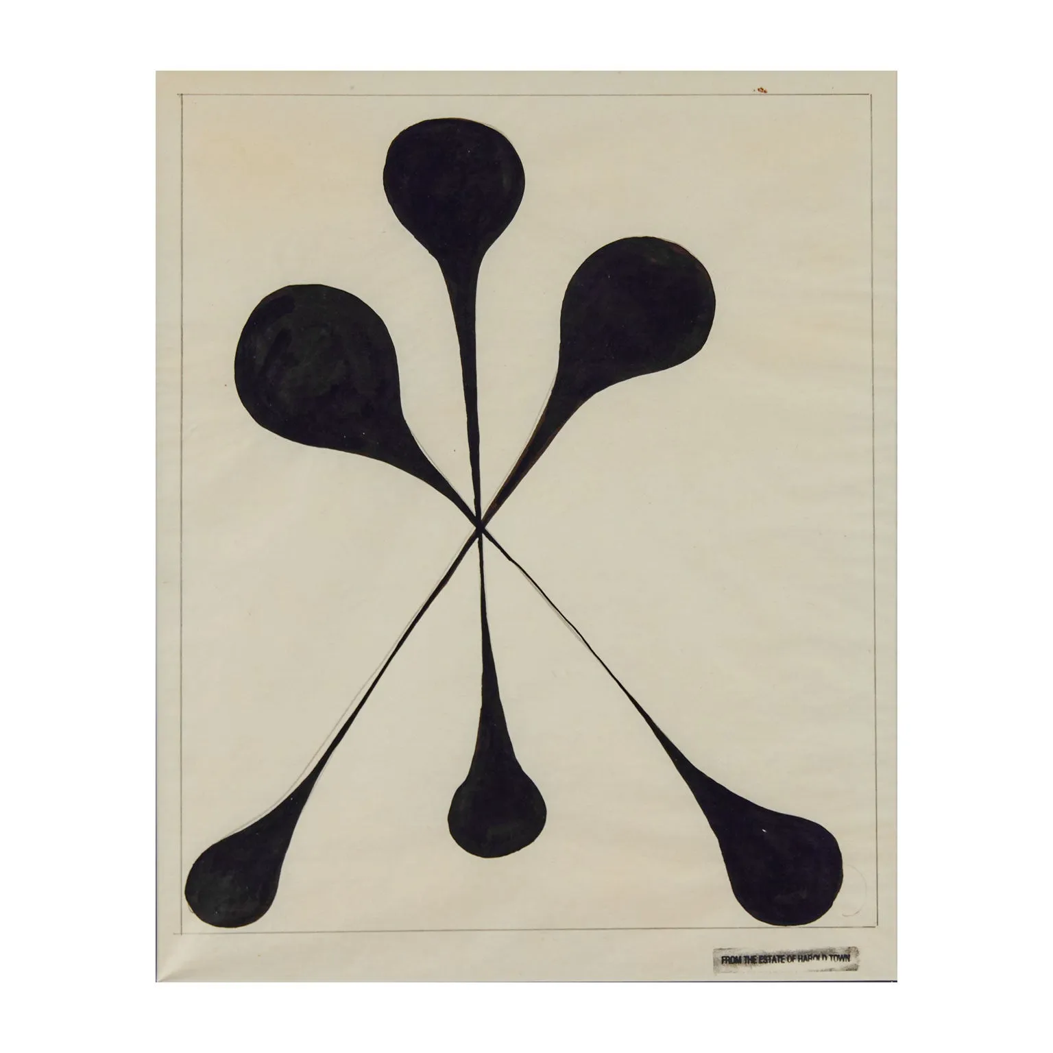 HAROLD TOWN "INK STRETCH 3" 1970