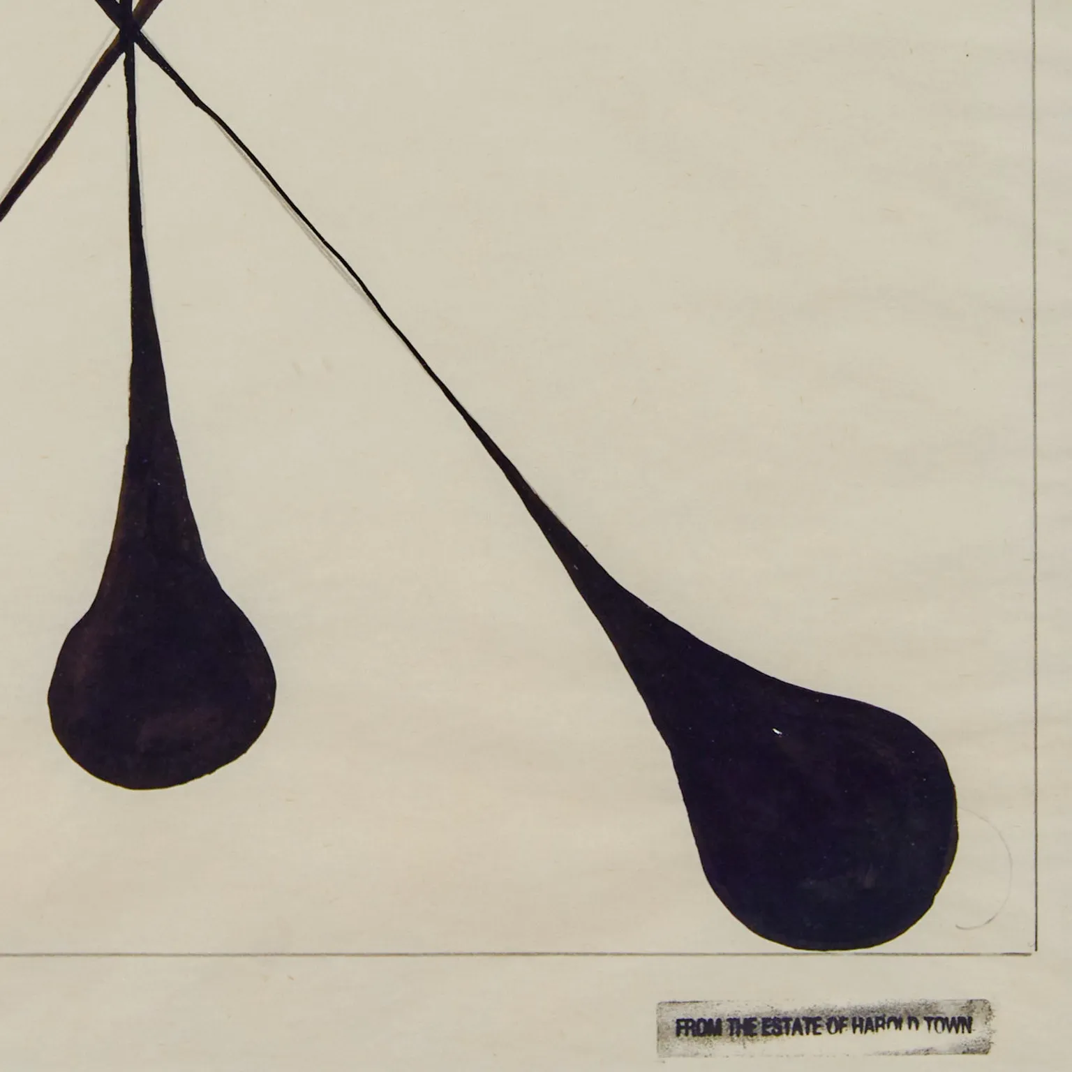 HAROLD TOWN "INK STRETCH 3" 1970