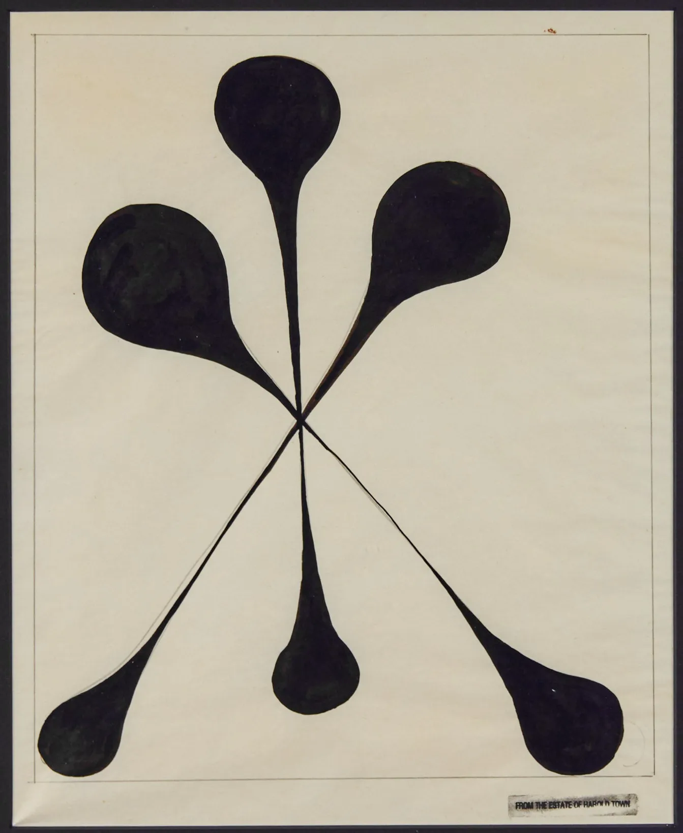 HAROLD TOWN "INK STRETCH 3" 1970