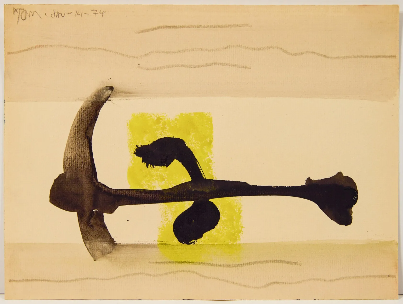 HAROLD TOWN "SHIP SHAPE" 1974