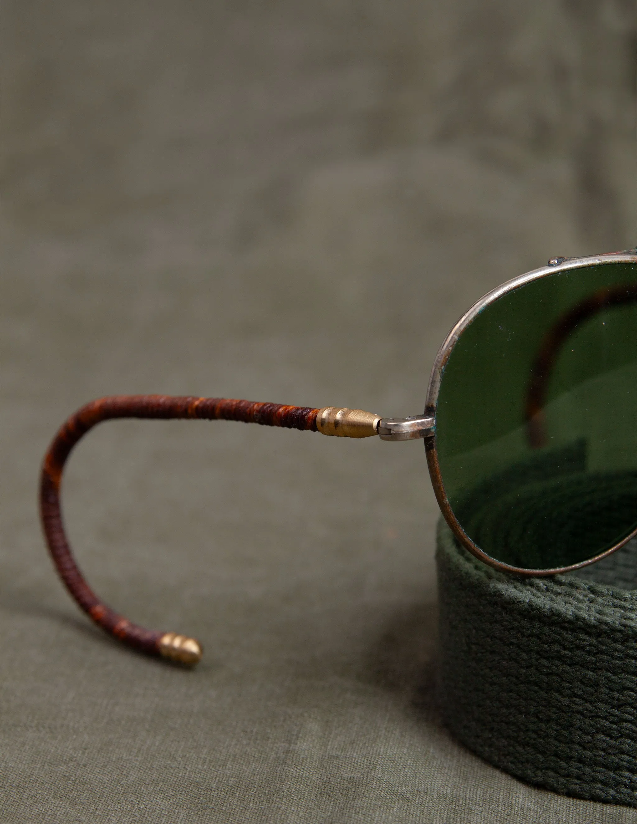 Helio Ascari Vintage WWII American Optical Aviators