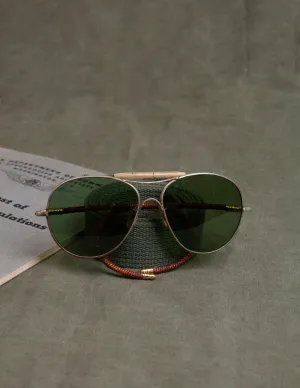Helio Ascari Vintage WWII American Optical Aviators