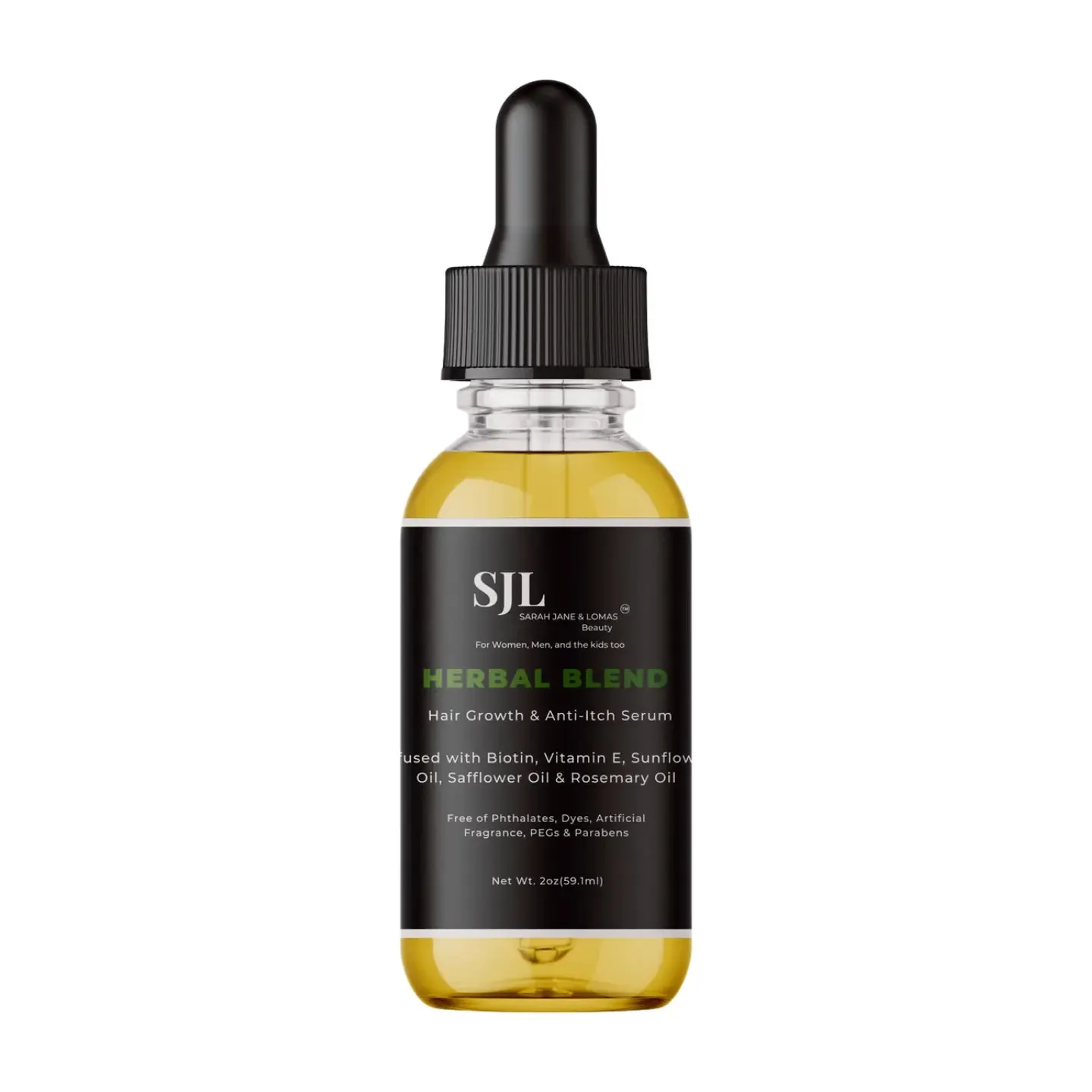 Herbal Blend, Hair Growth & Anti-Itch Serum