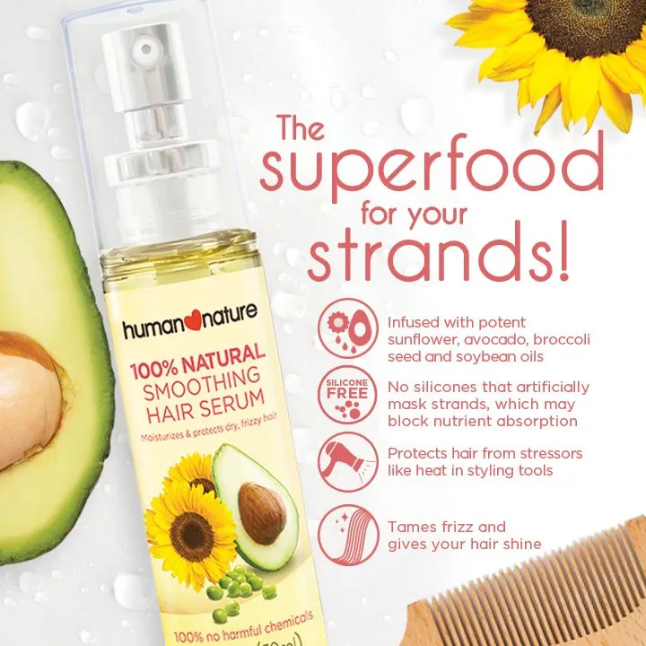 Human♡Nature Smoothing & Nourishing Hair Serum 50ml