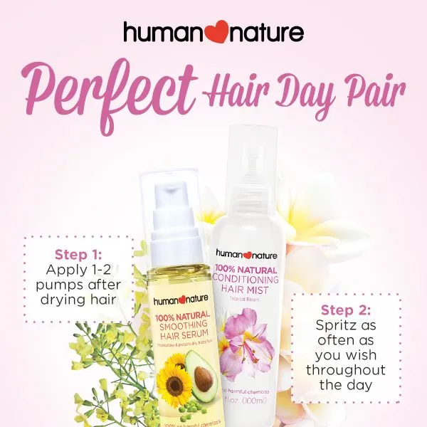 Human♡Nature Smoothing & Nourishing Hair Serum 50ml