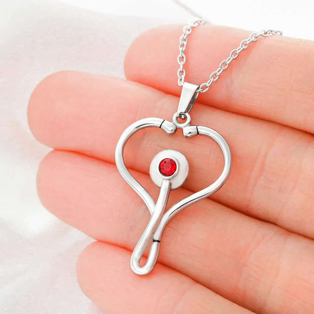 I did something right-Stethoscope Necklace