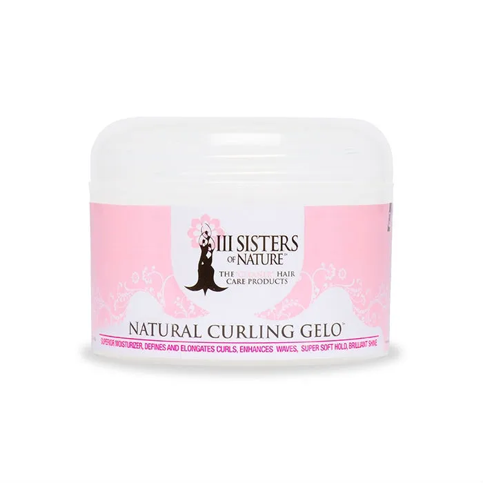 III Sisters Of Nature Curling Gelo 8 Oz.