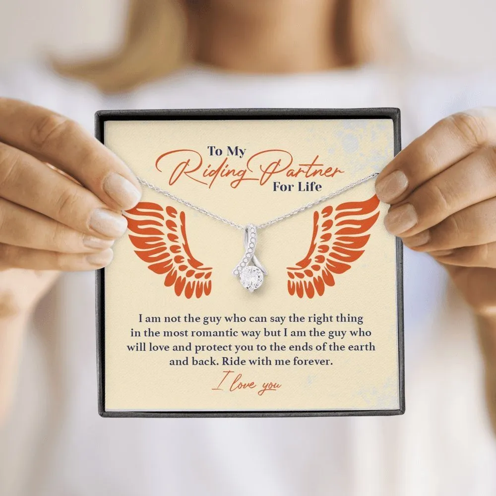 I'm Not Romantic - Wing Necklace