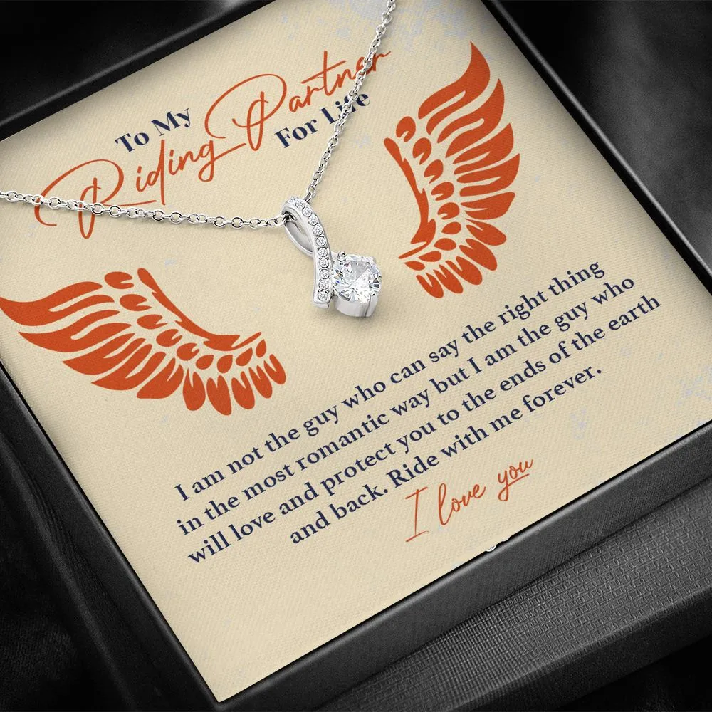 I'm Not Romantic - Wing Necklace