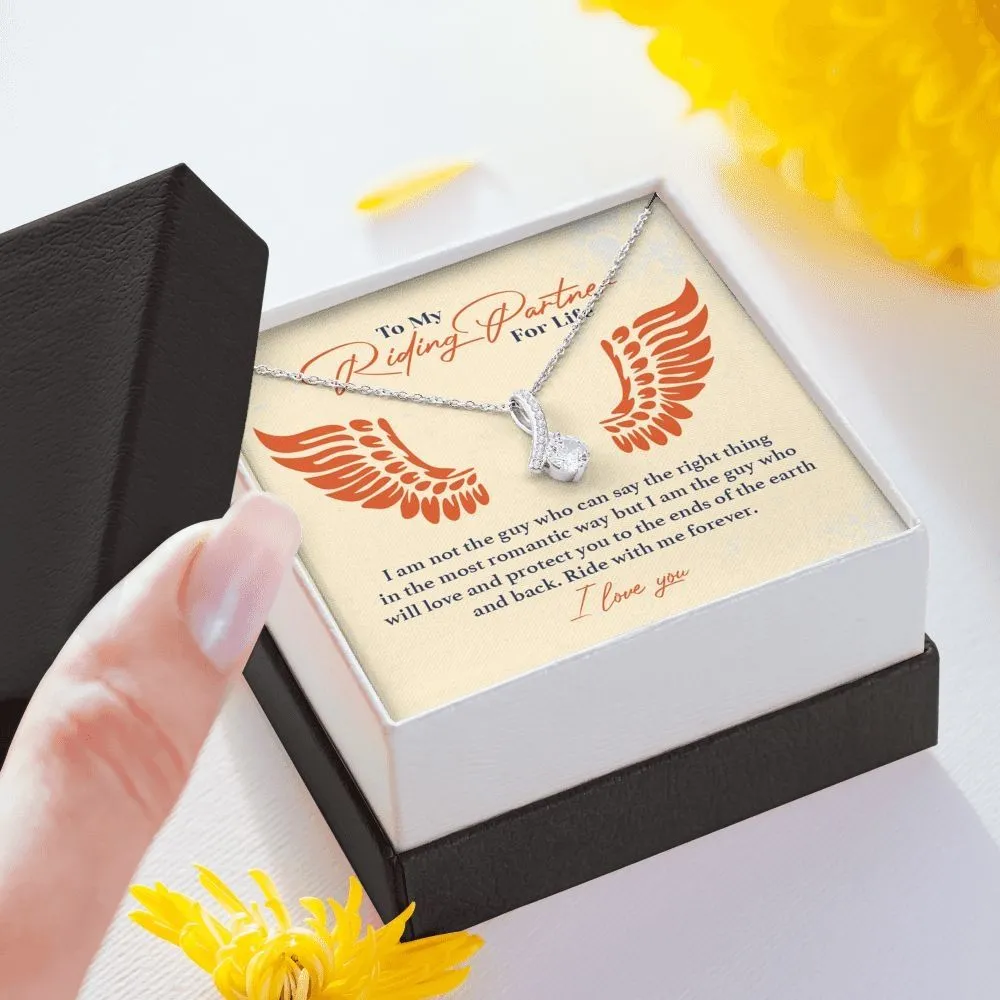 I'm Not Romantic - Wing Necklace