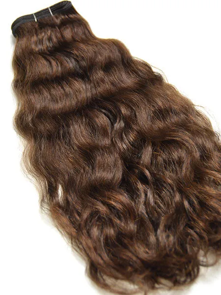 Indian Remy French Wave Human Hair Extensions - Wefted Hair 10"