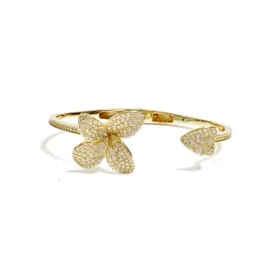 Iris Flower Bangle