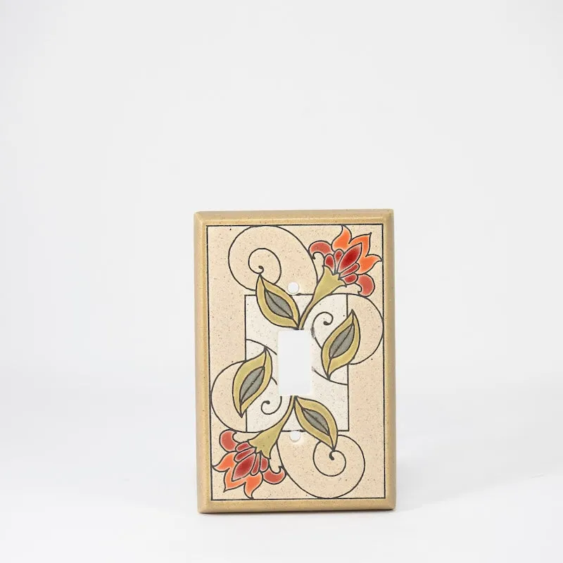 Jacobean Flowers Switchplate & Outlet Covers