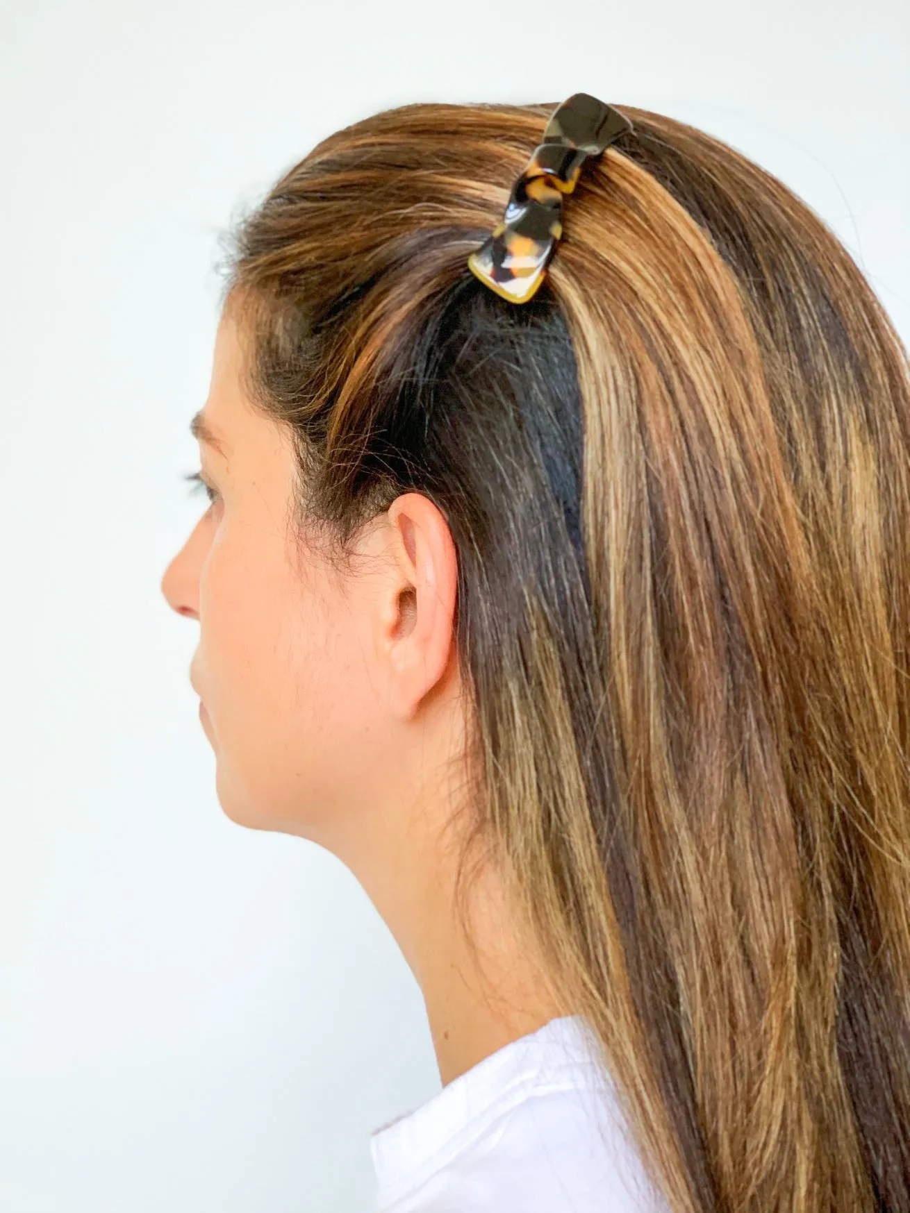 Julia Small Black Bow Hair Clip