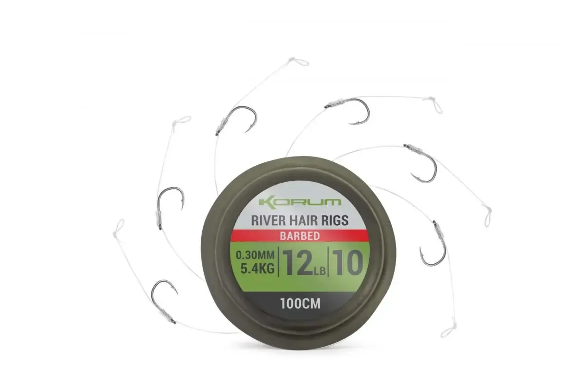KORUM River Hair Rigs 1m
