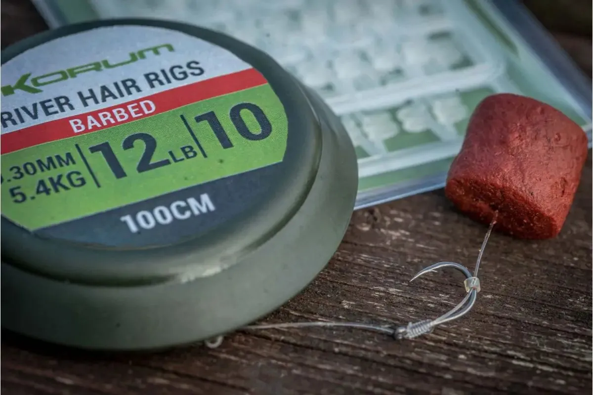 KORUM River Hair Rigs 1m