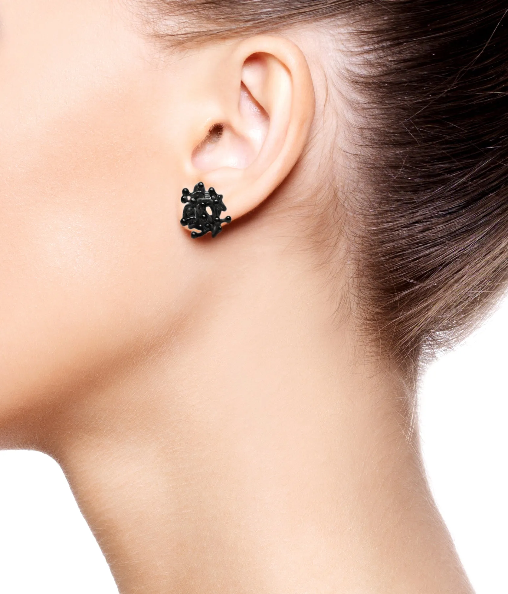 Kulfik Earrings Black