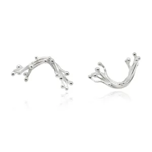 Kulfik Earrings Petit Silver