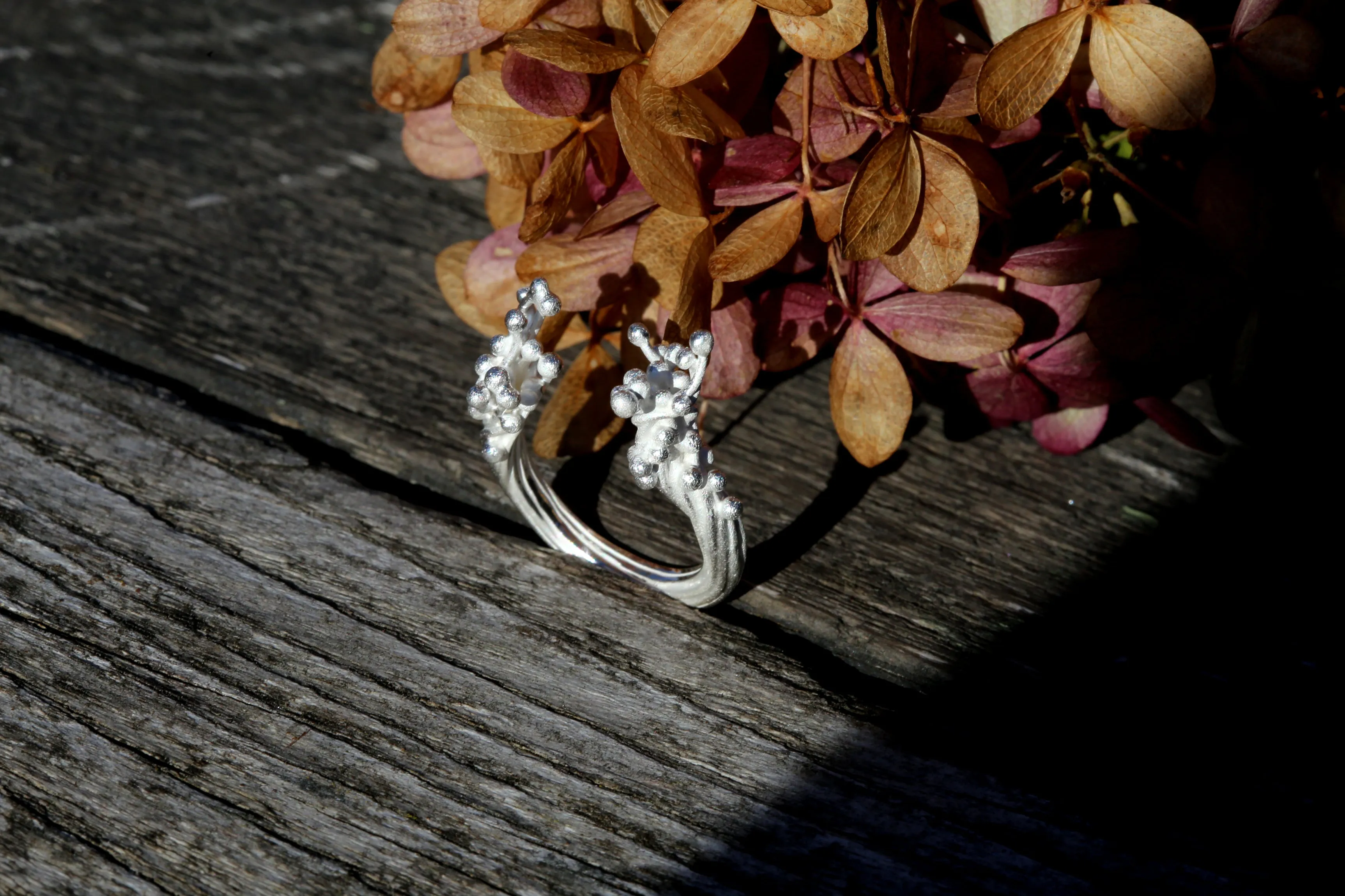 Kulfik Open Ring Silver