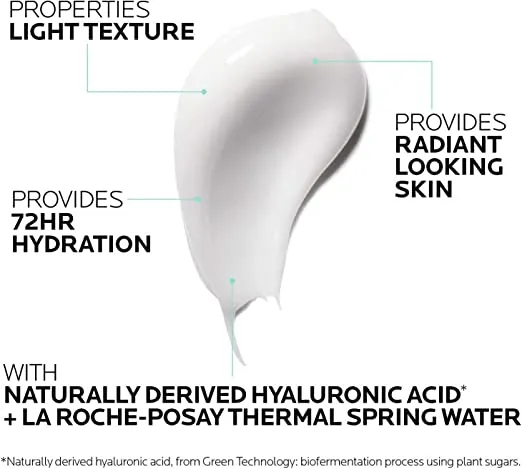 LA ROCHE POSAY HYDRAPHASE HA LIGHT 72HR INTENSE MOISTURISER 50ML