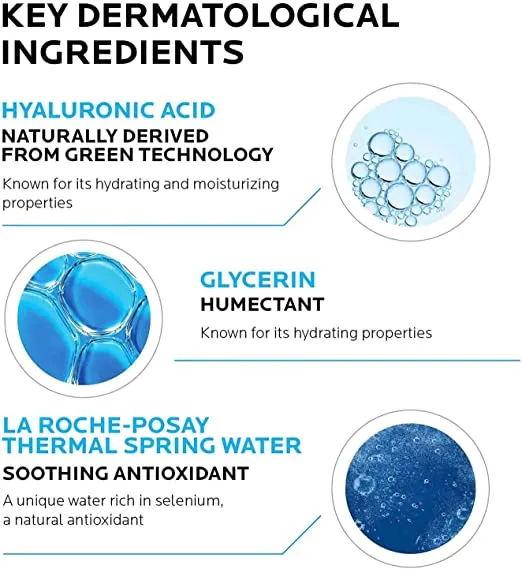 LA ROCHE POSAY HYDRAPHASE HA LIGHT 72HR INTENSE MOISTURISER 50ML