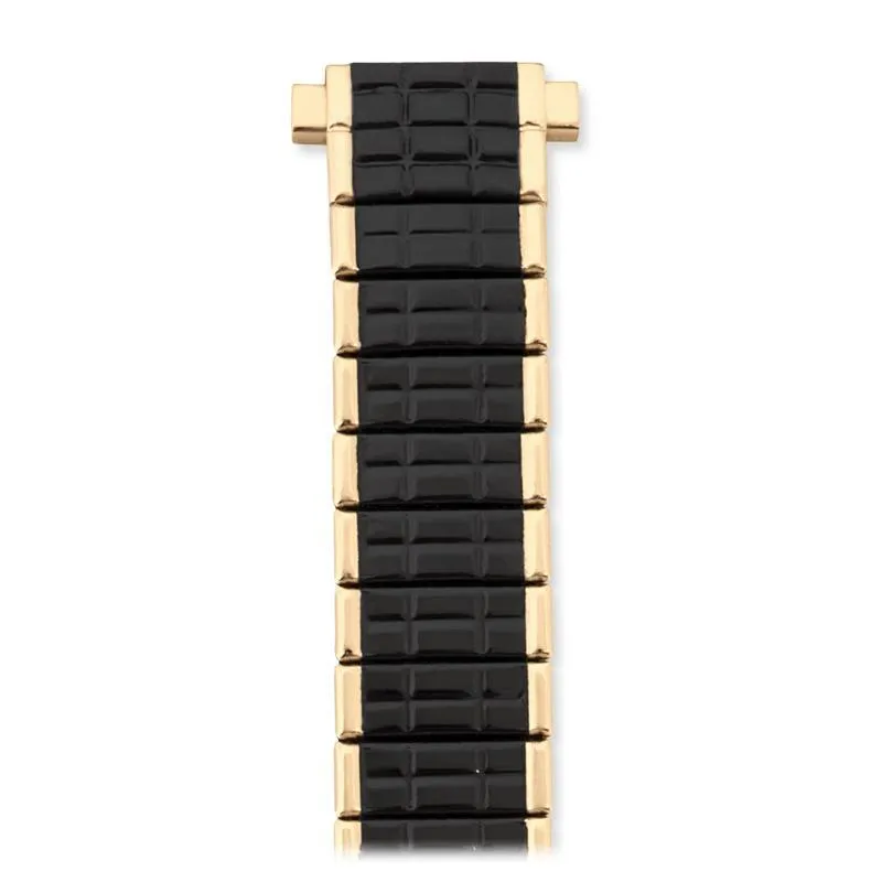 Ladies 10-12MM Twist-O-Flex Classic Romunda Style Band with Adjustable Straight End