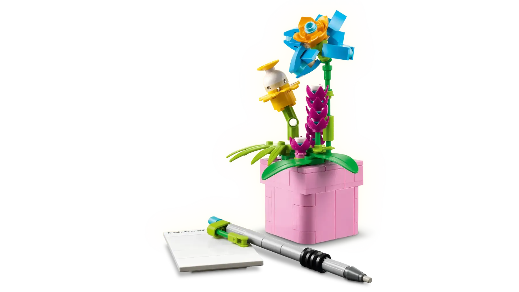 Lego Typewriter with Flowers (31169)