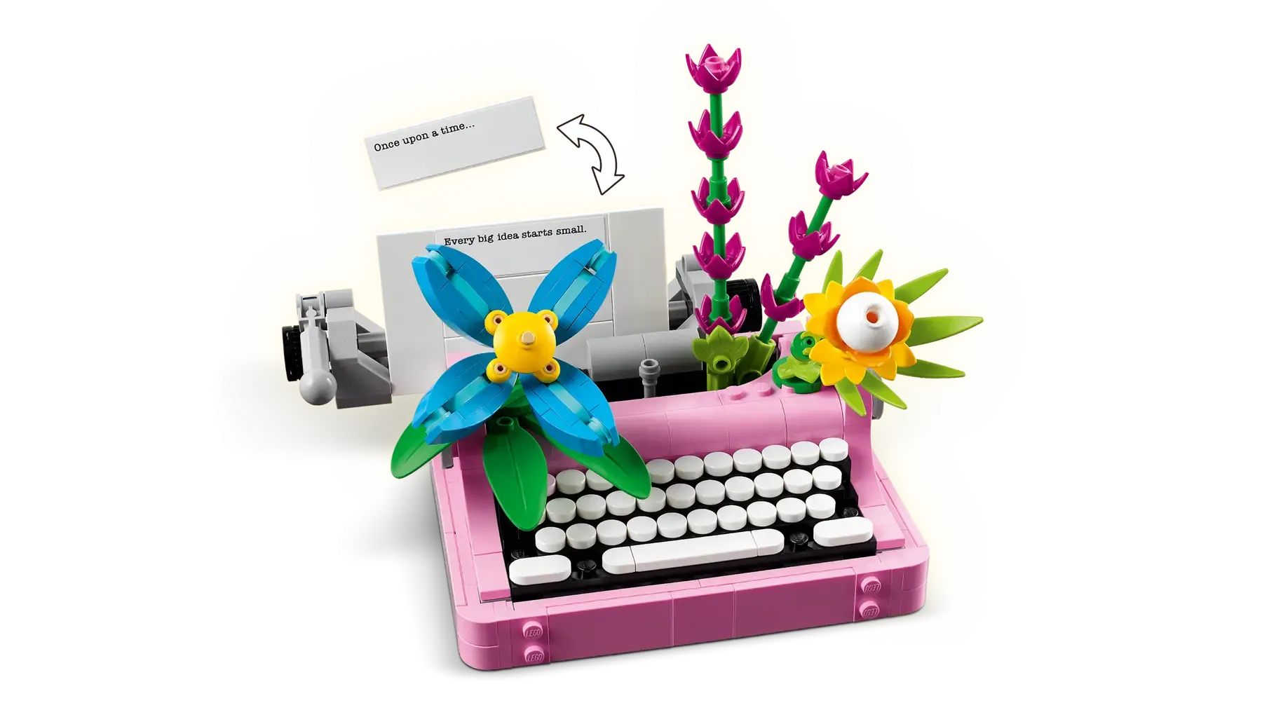 Lego Typewriter with Flowers (31169)