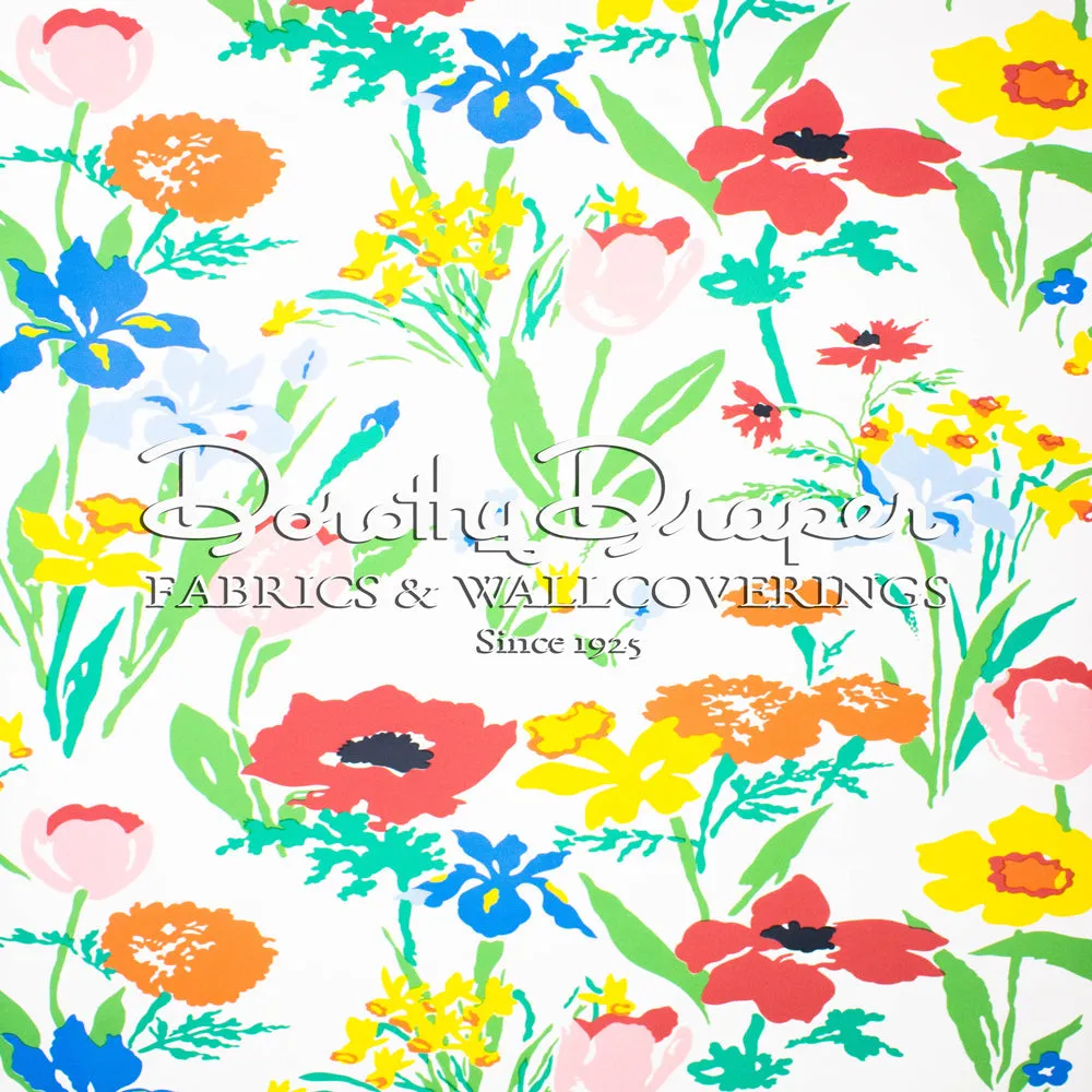 Les Fleures de Toulon Original White Wallpaper