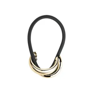 Limlim - Bold Crossover Hair Tie (Gold)