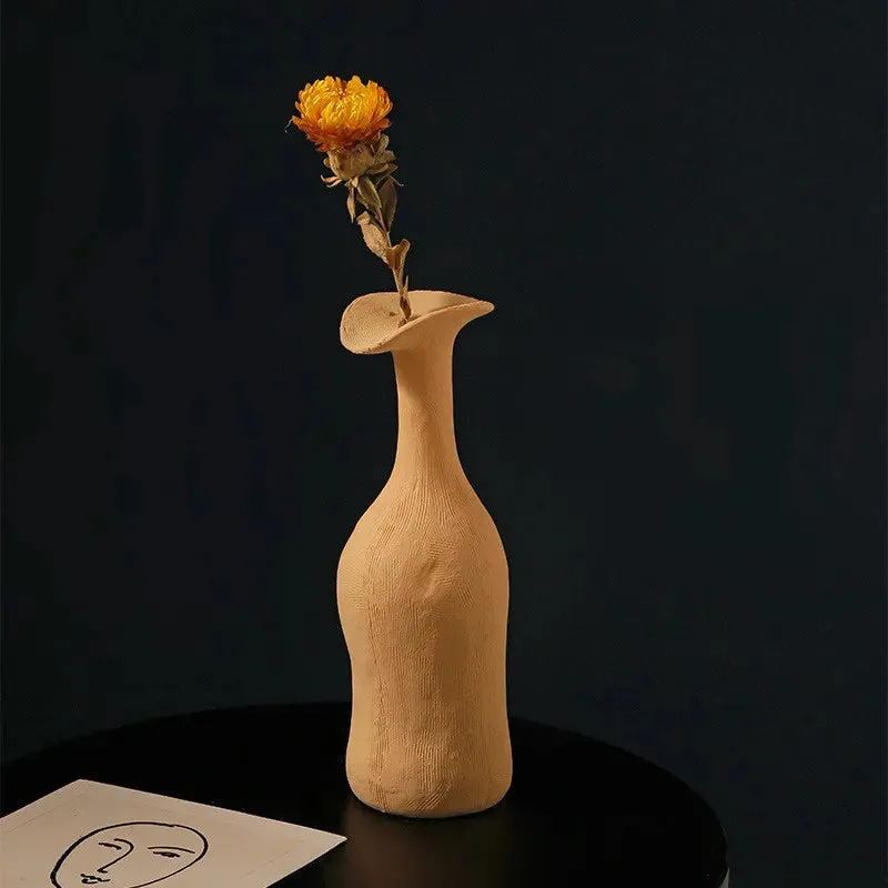 Living Room  Home  Modern  Decoration  Vase Decoration Art Primitive Flower Arrangement