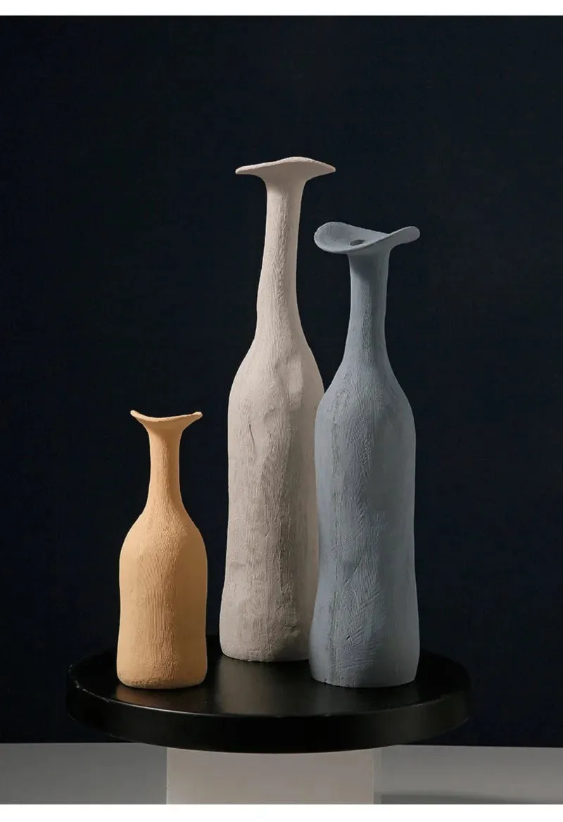 Living Room  Home  Modern  Decoration  Vase Decoration Art Primitive Flower Arrangement