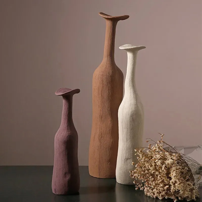 Living Room  Home  Modern  Decoration  Vase Decoration Art Primitive Flower Arrangement